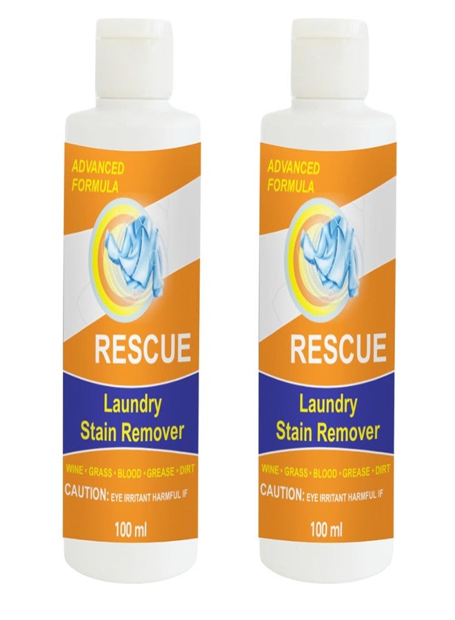 TOOVUS Orange Fabric Stain Remover | Cleaning Solution for Clothes, Fabrics, Upholstery, Towels, Curtains, Bedsheets and Everyday Washable Items | Pack of 2 | 100 ml Each - Image 1